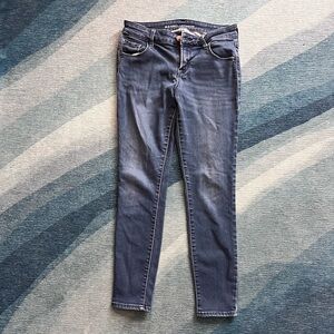 Old Navy Women's Rockstar Skinny Jeans in Dark Blue